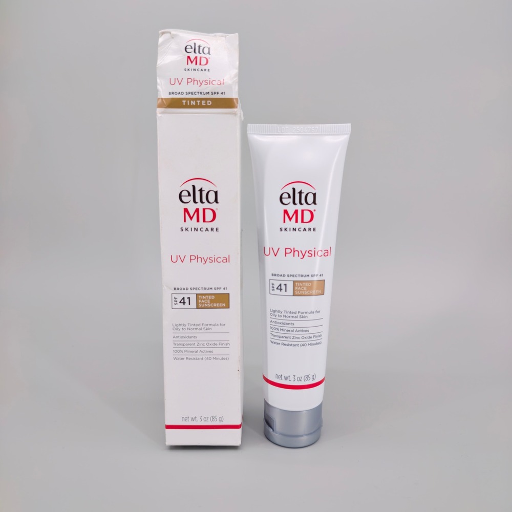 EltaMD UV Physical‎ Broad-Spectrum SPF 41 Tinted Face Sunscreen 3oz Exp 01/2028